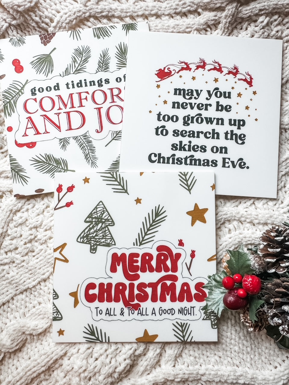 Interchangeable Christmas Signs Inserts | Framed Sign | Handmade | Laser Engraved | Pick Your Style | Christmas Decor |