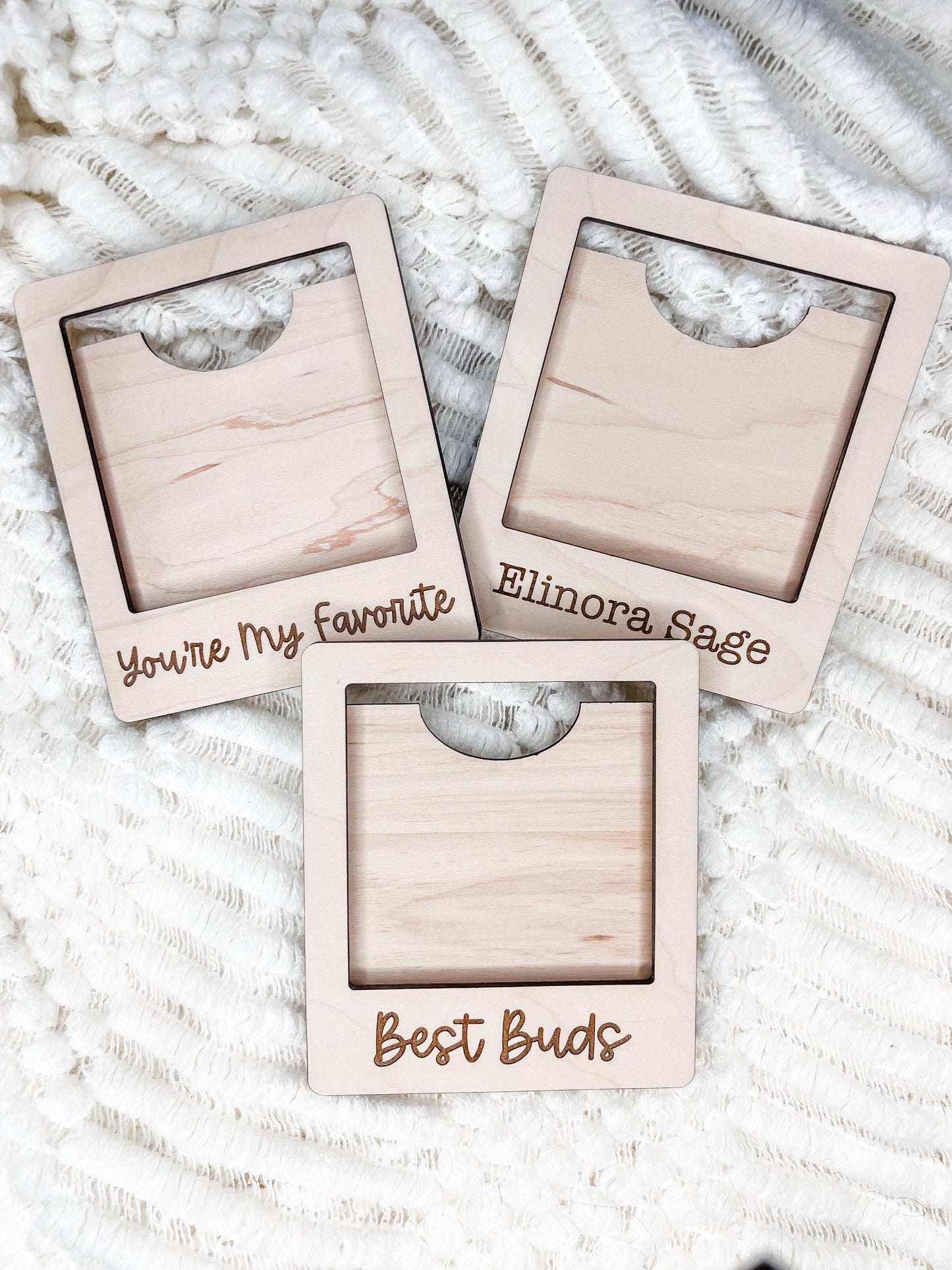 Personalized Picture Frame Magnet, Custom Picture Frame | Sentimental Gift | Picture Frame | Best Friends | Baby Announcement | Handmade