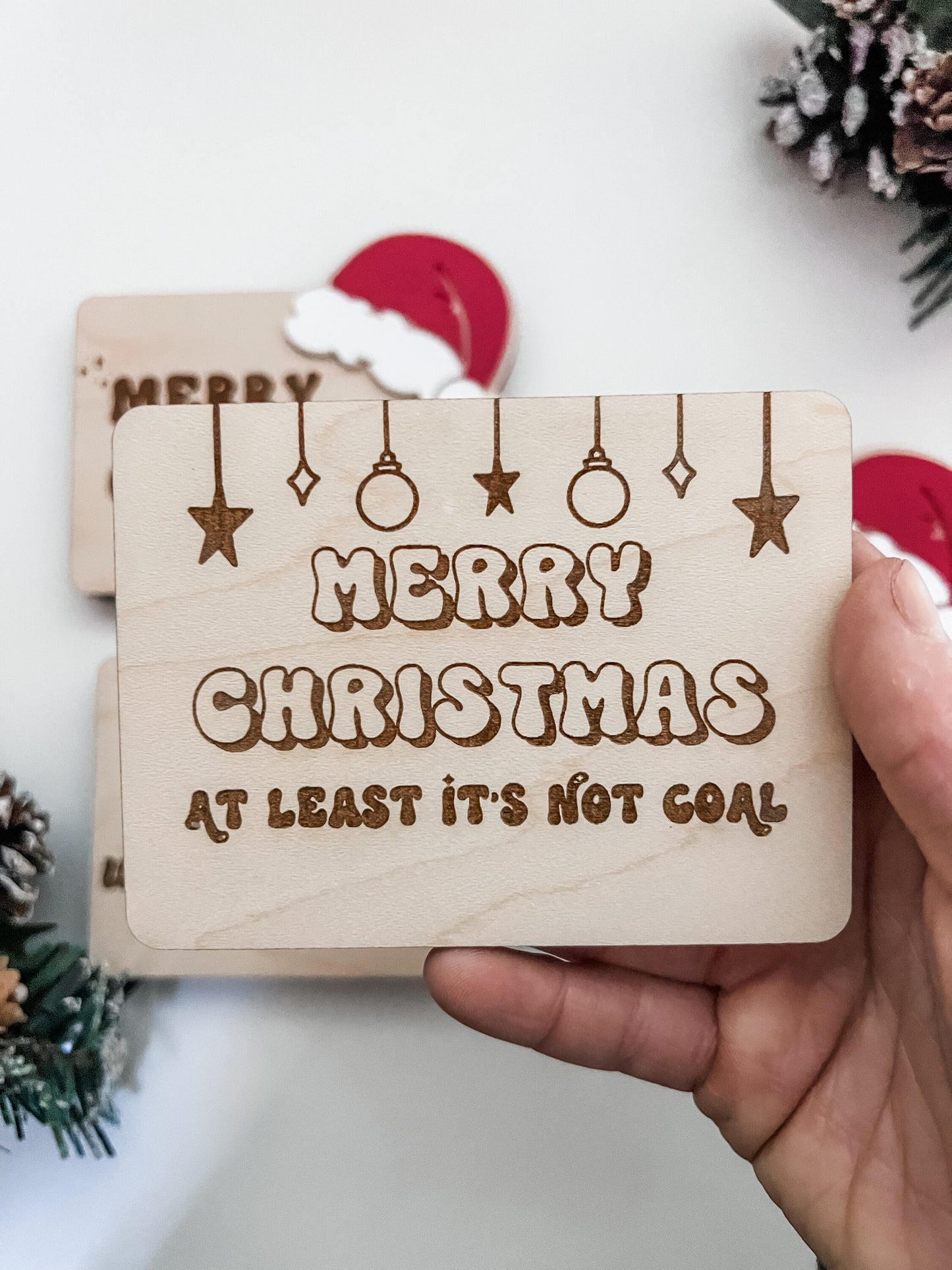 Christmas Gift Card Holder| Pick Your Style | Gift Idea | Sliding Gift Card Holder | Best Wishes, Warmest Regards | Funny Gift Card Holders