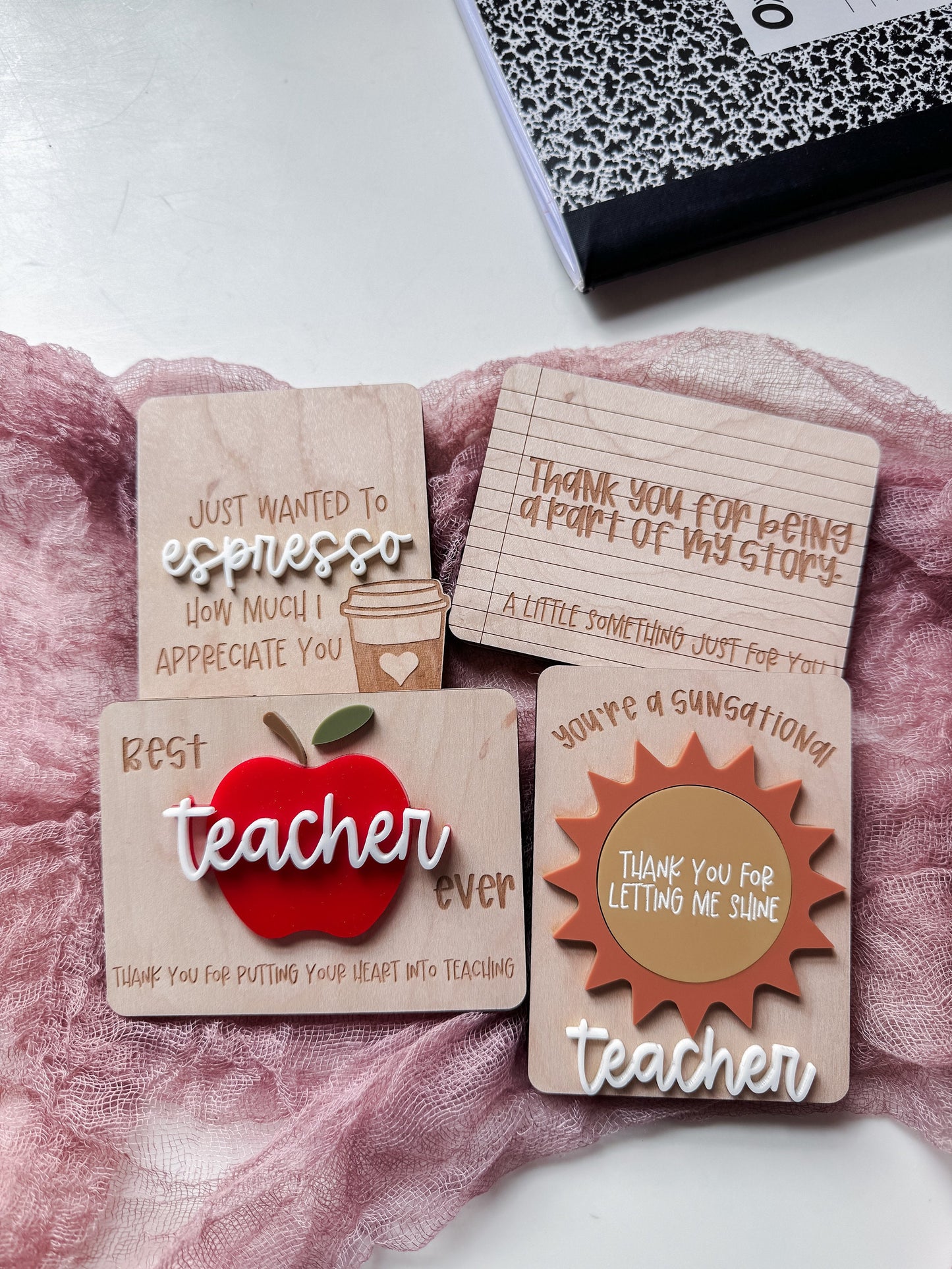 Teacher Gift Card Holder| Pick Your Style | Gift Idea | Sliding Gift Card Holder | Teacher Appreciation Week | Best Teacher Ever